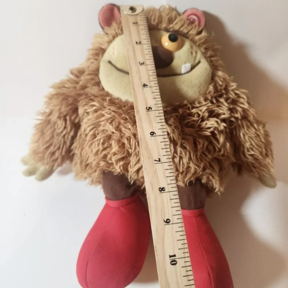 Hallmark Bigsby the Monster Interactive Story Buddy Plush Brown Shaggy Toy flaw - Picture 6 of 6